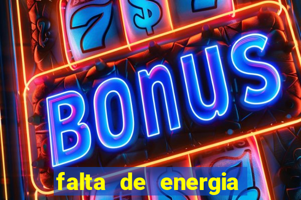 falta de energia em caucaia